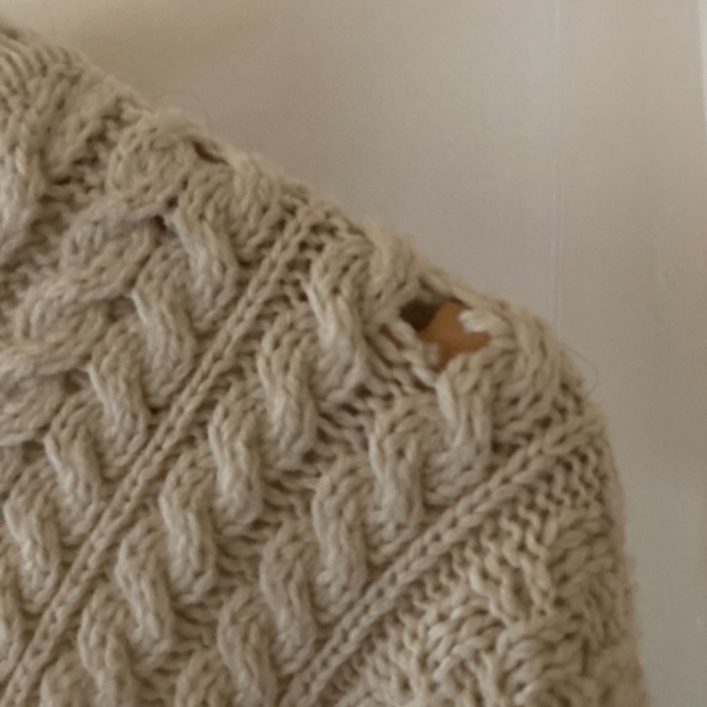 Carraig Donn Women's XS 100% Merino Wool Turtleneck Sweater - Picture 5 of 5